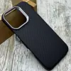 Чохол Kevlar Carbon MagSafe на iPhone 16 Pro