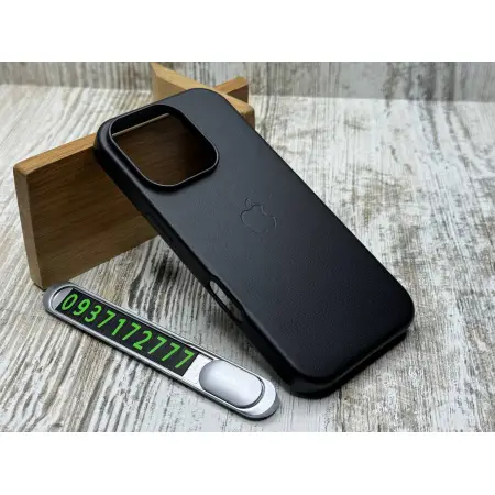 Чохол Leather Case на iPhone 16 Pro 