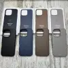 Чохол Leather Case MagSafe на iPhone 16 Pro 