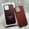 Чохол Leather Case MagSafe на iPhone 16 Pro Max (Umber)