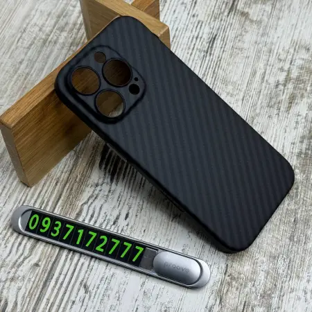 Чохол Carbon PC MagSafe на iPhone 16 Pro Max 