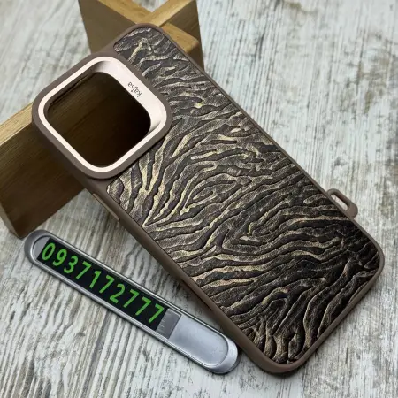 Чохол Kajsa Leather Case MagSafe на iPhone 16 Pro Max (Gold) 