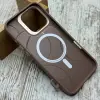 Чохол Kajsa Leather Case MagSafe на iPhone 16 Pro Max (Gold)