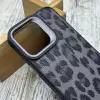 Чохол Kajsa Leather Case MagSafe на iPhone 16 Pro Max (Leopard)