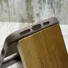 Чохол Leather Case MagSafe на iPhone 16 Pro Max (Stone Gray)