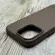 Чохол Leather Case MagSafe на iPhone 16 Pro Max (Stone Gray)