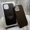 Чохол Leather Case MagSafe на iPhone 16 Pro Max (Stone Gray)