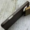 Чохол Leather Case MagSafe на iPhone 16 Pro Max (Stone Gray)