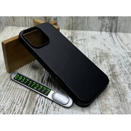 Чохол шкіряний Leather Case MagSafe на iPhone 16 Pro Max  