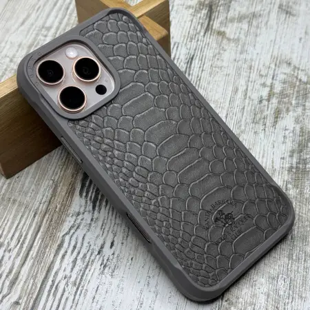 Чохол шкіряний Polo Knight на iPhone 16 Pro Max 