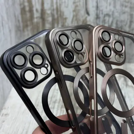 Чохол Titanium Chrome MagSafe на iPhone 16 Pro Max 