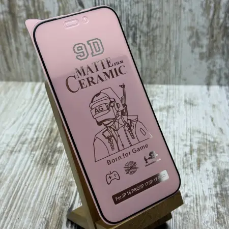 Скло Matt Ceramics 9D на iPhone 17 