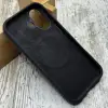 Чохол Silicone MagSafe Fibra на iPhone 17 (Black)