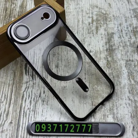 Чохол Chrome MagSafe на iPhone 17 Air (Black) 