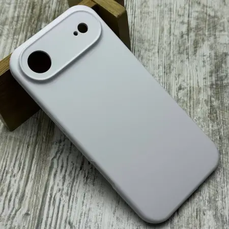 Чохол Silicone Softy Full на iPhone 17 Air (Білий) 