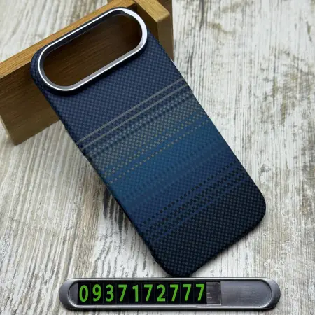 Чохол WAVE Gleam MagSafe на iPhone 17 Air (Blue Stripes) 