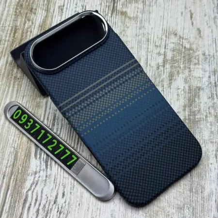 Чохол WAVE Gleam MagSafe на iPhone 17 Air (Blue Stripes) 
