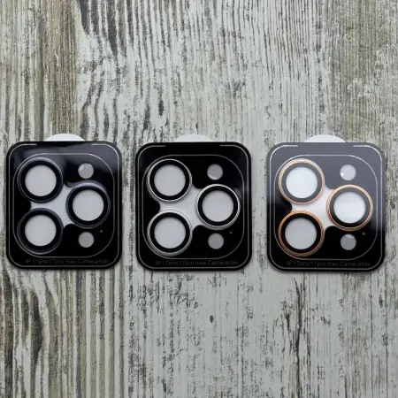 Захисне скло 3D Camera Glass на iPhone 17 Pro/ 17 Pro Max 