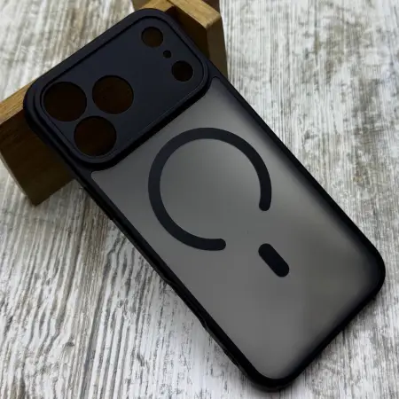 Чохол Bloom Matt MagSafe на iPhone 17 Pro Max (Black) 