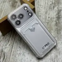 Чохол Clear Pocket Case на iPhone 17 Pro Max