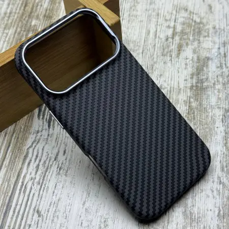 Чохол Fibra Carbonite MagSafe на iPhone 17 Pro (Desing Carbon) 
