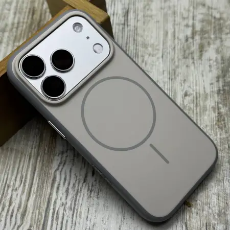 Чохол Fibra Double Side На iPhone 17 Pro Max (Ivory) 