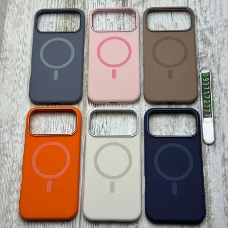 Чохол FIBRA Silicone OmniMag на iPhone 17 Pro Max 