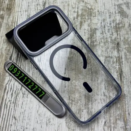 Чохол Kajsa Clear MagSafe на iPhone 18 Pro Max/ 17 Pro Max (Blue)