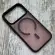 Чохол Matt MagSafe Premium на iPhone 18 Pro/ 17 Pro (cherry red)