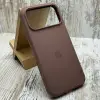 Чохол Silicone Case на iPhone 17 Pro (Dark Brown)