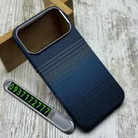 Чохол WAVE Gleam MagSafe на iPhone 17 Pro (Blue Stripes)