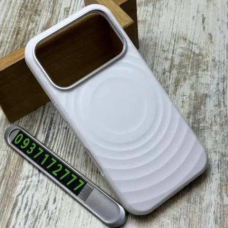 Чохол Wave Silicone MagSafe на iPhone 17 Pro Max (White) 