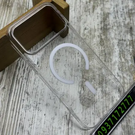 Чохол Fibra Clear MagSafe на iPhone 17 Pro (Open Camera) 