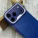 Чохол Kajsa Crazy Horse MagSafe на iPhone 17 Pro (Blue)