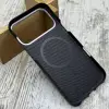Чохол Kevlar Carbon MagSafe чорний для iPhone 17 Pro Max – Витривалий вибір