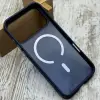 Чохол Matt MagSafe Premium на iPhone 17 Pro Max (синій)