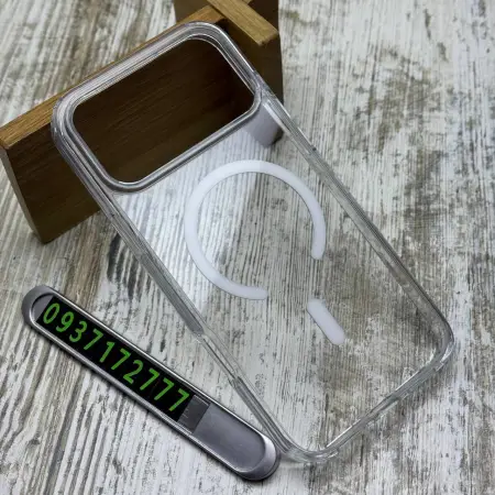 Чохол Rock Crystal Shield MagSafe на iPhone 17 Pro Max 