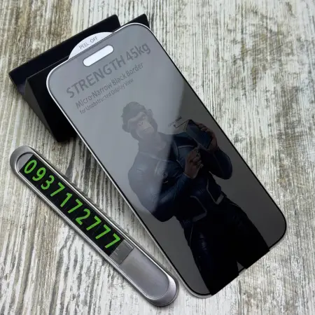 Скло антишпигун Little Gorilla 45 kg Privacy на iPhone 18 Pro 
