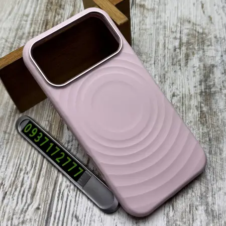 Чохол Wave Silicone MagSafe на iPhone 17 Pro Max (Light Pink) 