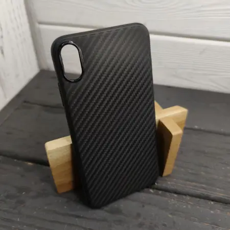 Чохол Carbon TPU на iPhone XS Max 
