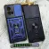 Чохол Armor Ring Case на Motorola Edge 50 Fusion (Синій)
