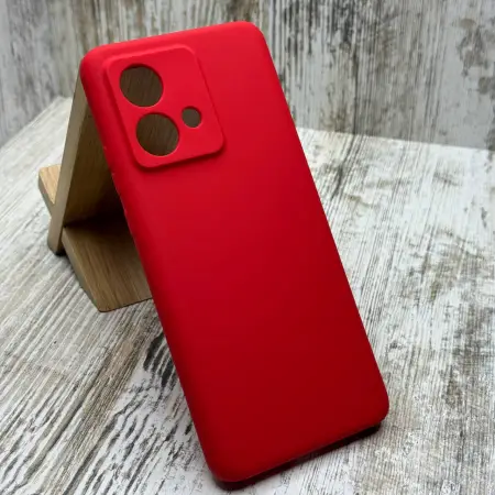 Чохол Silicone Case на Motorola Edge 40 Neo (Red) 