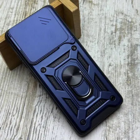 Чохол Armor Ring Case на Motorola Edge 60/ 60 Fusion (Синій) 