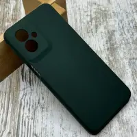 Чохол софттач Silicone Case на Motorola G55 (зелений)