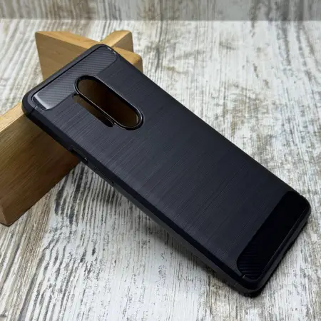 Чохол Carbon TPU на Oneplus 8 Pro Чорний – стильний захист 