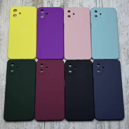 Чохол Silicone Case (софттач) на Samsung A07 