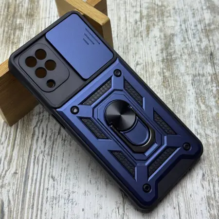 Чохол Armor Ring Case (Синій) на Samsung A22 4G/ M32 