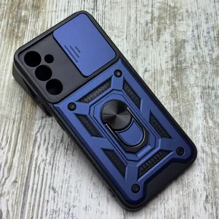 Чохол Armor Ring Case на Samsung A34 (синій) 