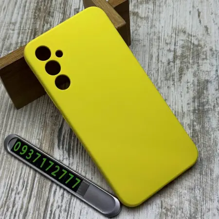 Чохол Silicone Case на Samsung A34 (Yellow) 