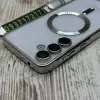 Хромований чохол MagSafe для Galaxy A35 — ефектний вигляд щодня